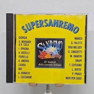 SuperSanremo 95 CD Italian Pop Music Compilation Various Artists Italy Hits